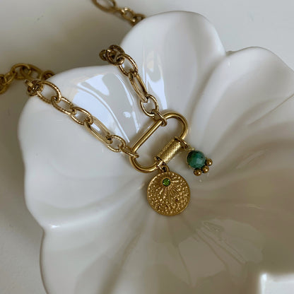 BOHO CHIC NECKLACE - Acciaio inossidabile