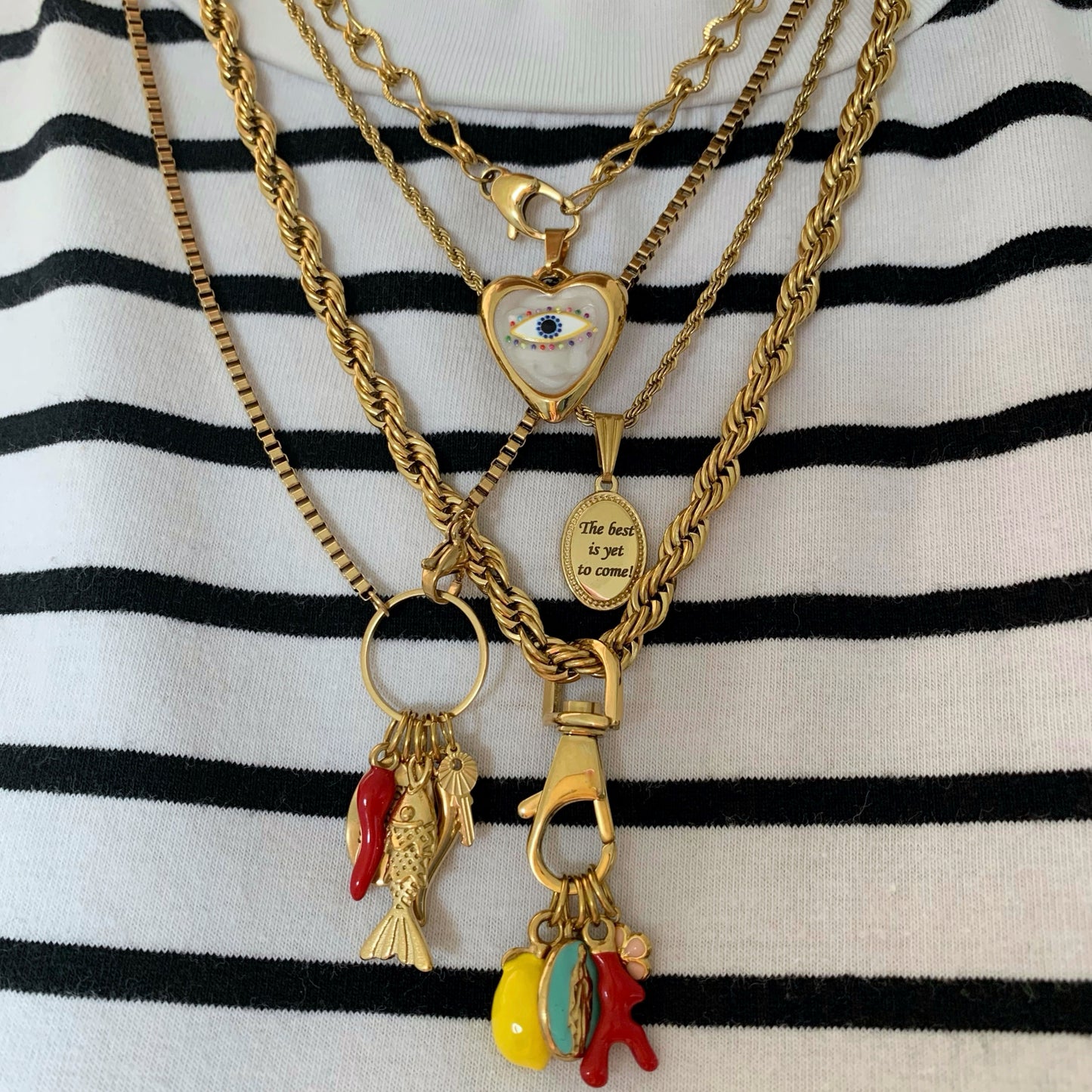 MEDITERRANEA NECKLACE - Acciaio inossidabile