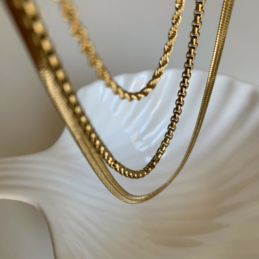 LEA NECKLACE - Acciaio inossidabile