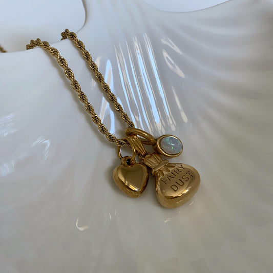 FAIRY DUST NECKLACE - Acciaio inossidabile