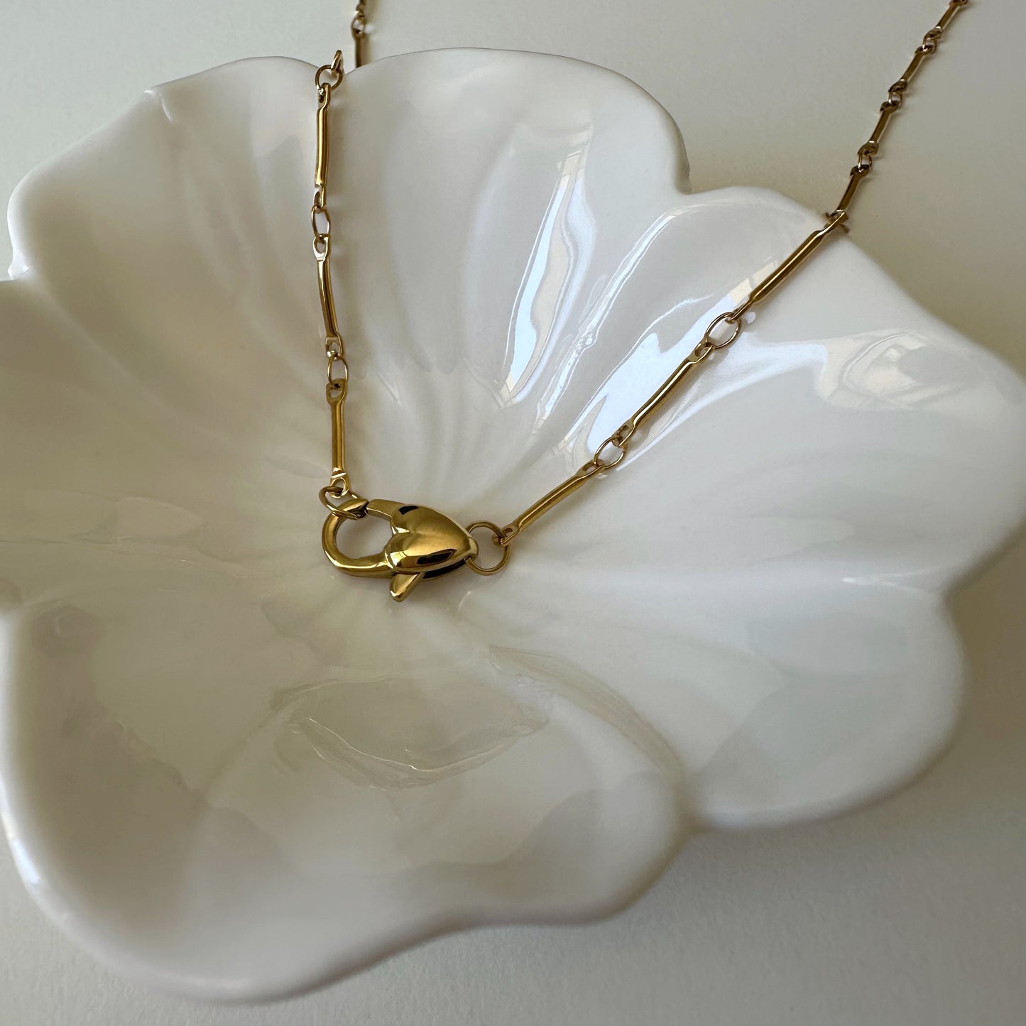 HEARTLINE CHAIN - Acciaio inossidabile