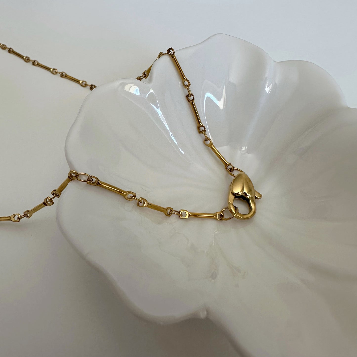 HEARTLINE CHAIN - Acciaio inossidabile