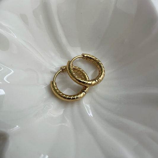 VERA HOOPS - Acciaio inossidabile