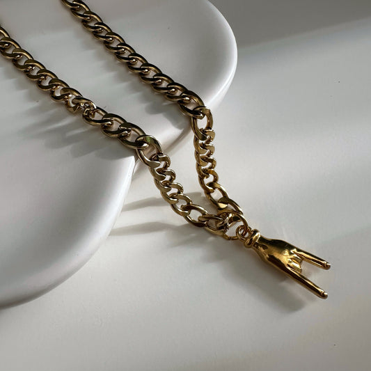 SCARAMANTICA SUPREME NECKLACE - Acciaio inossidabile