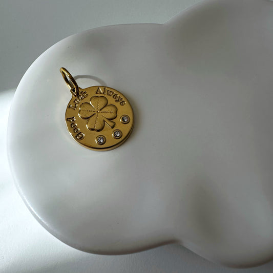 QUADRIFOGLIO CHARM - Acciaio inossidabile