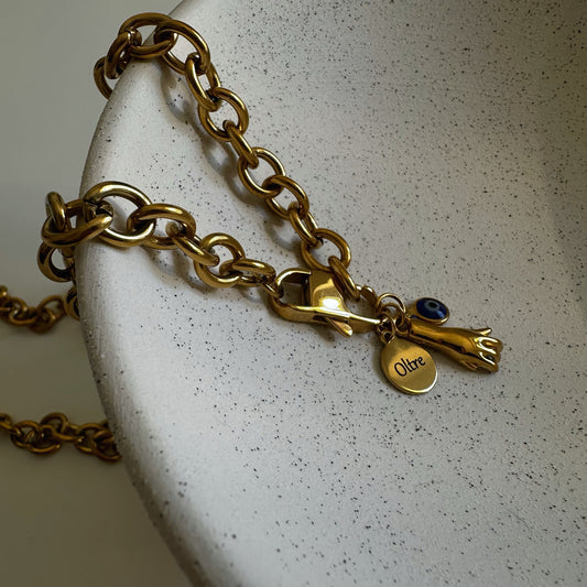 OLTRE NECKLACE  - Acciaio inossidabile