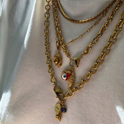 OLTRE NECKLACE  - Acciaio inossidabile
