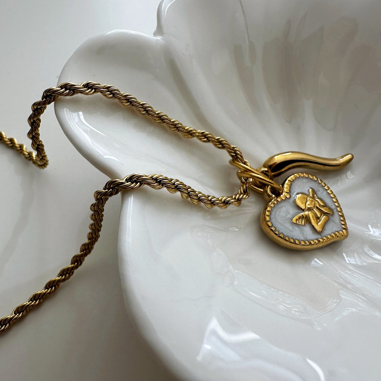 ANGEL HEART CHAIN - Acciaio inossidabile