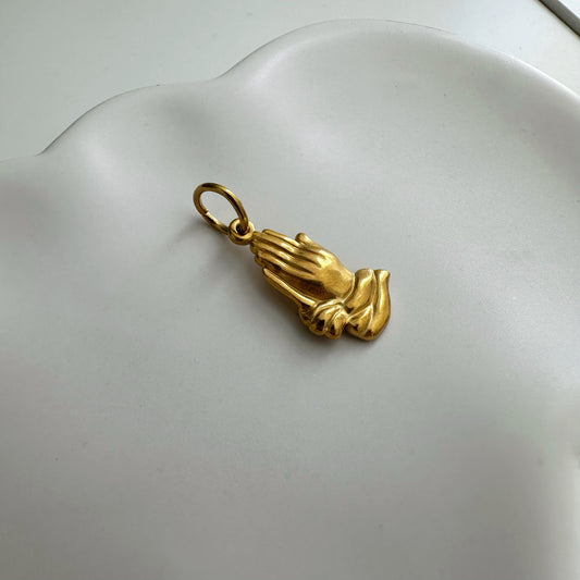 FAITH CHARM - Acciaio inossidabile