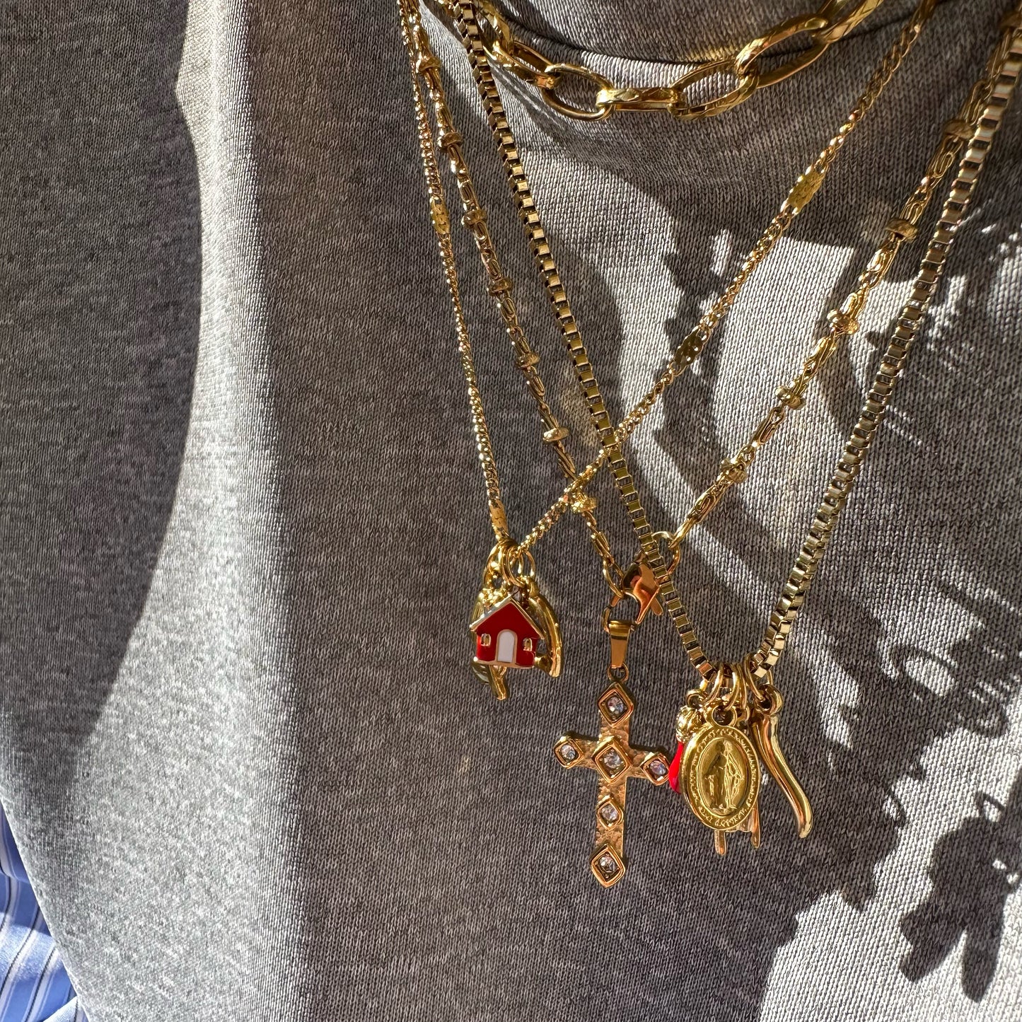 CARA CHOKER - Acciaio inossidabile