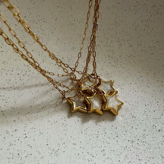 WHITE SNOW CHAIN - Acciaio inossidabile