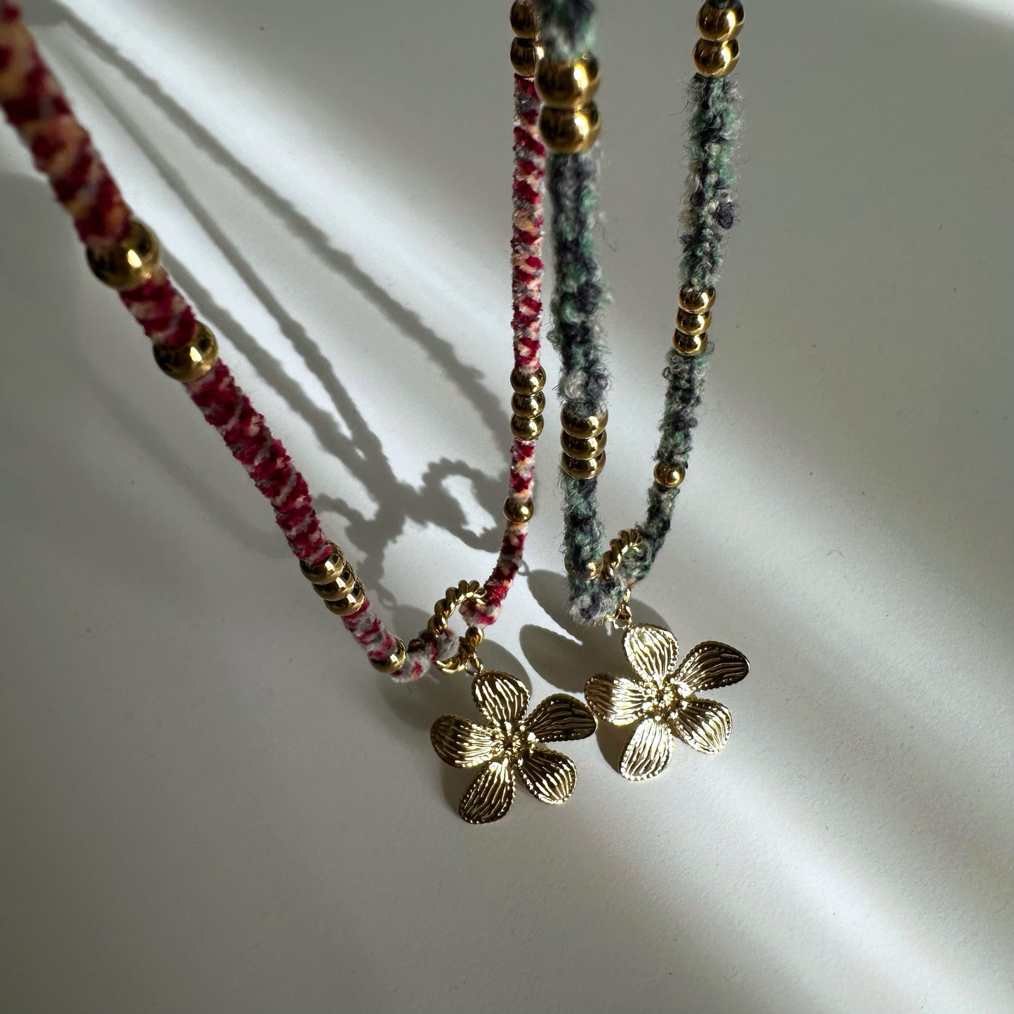 SPRING BLOSSOM NECKLACE - Acciaio inossidabile