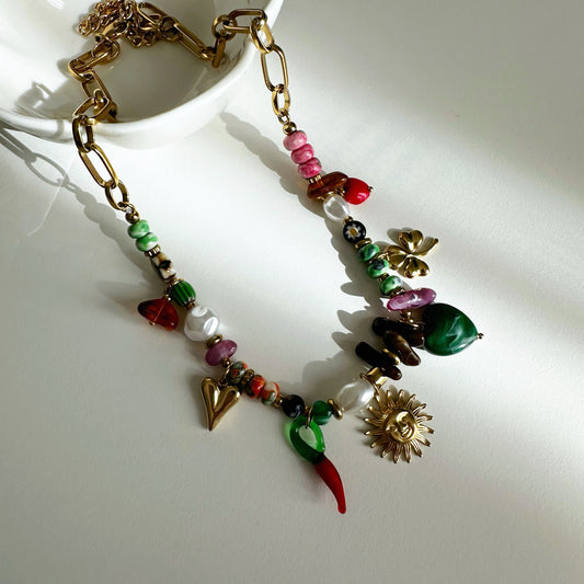 FUSION NECKLACE - Acciaio inossidabile