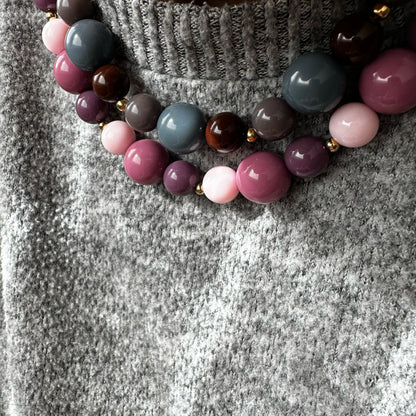 BUBBLE NECKLACE - Acciaio inossidabile