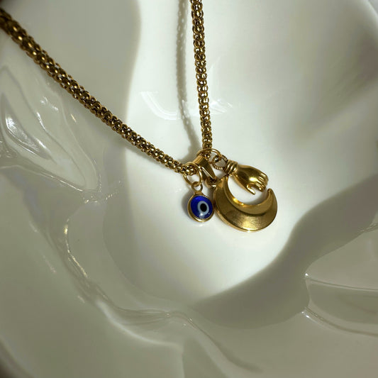 AURAE NECKLACE - Acciaio inossidabile