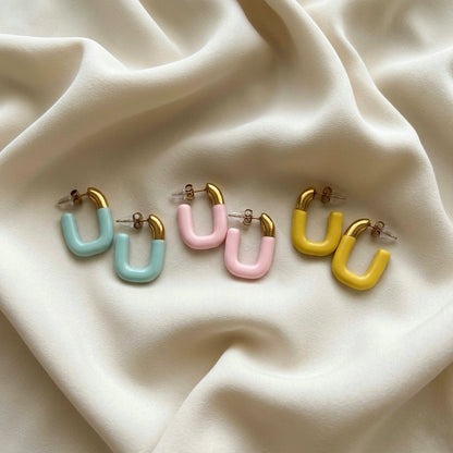 PASTEL EARRINGS - Acciaio inossidabile