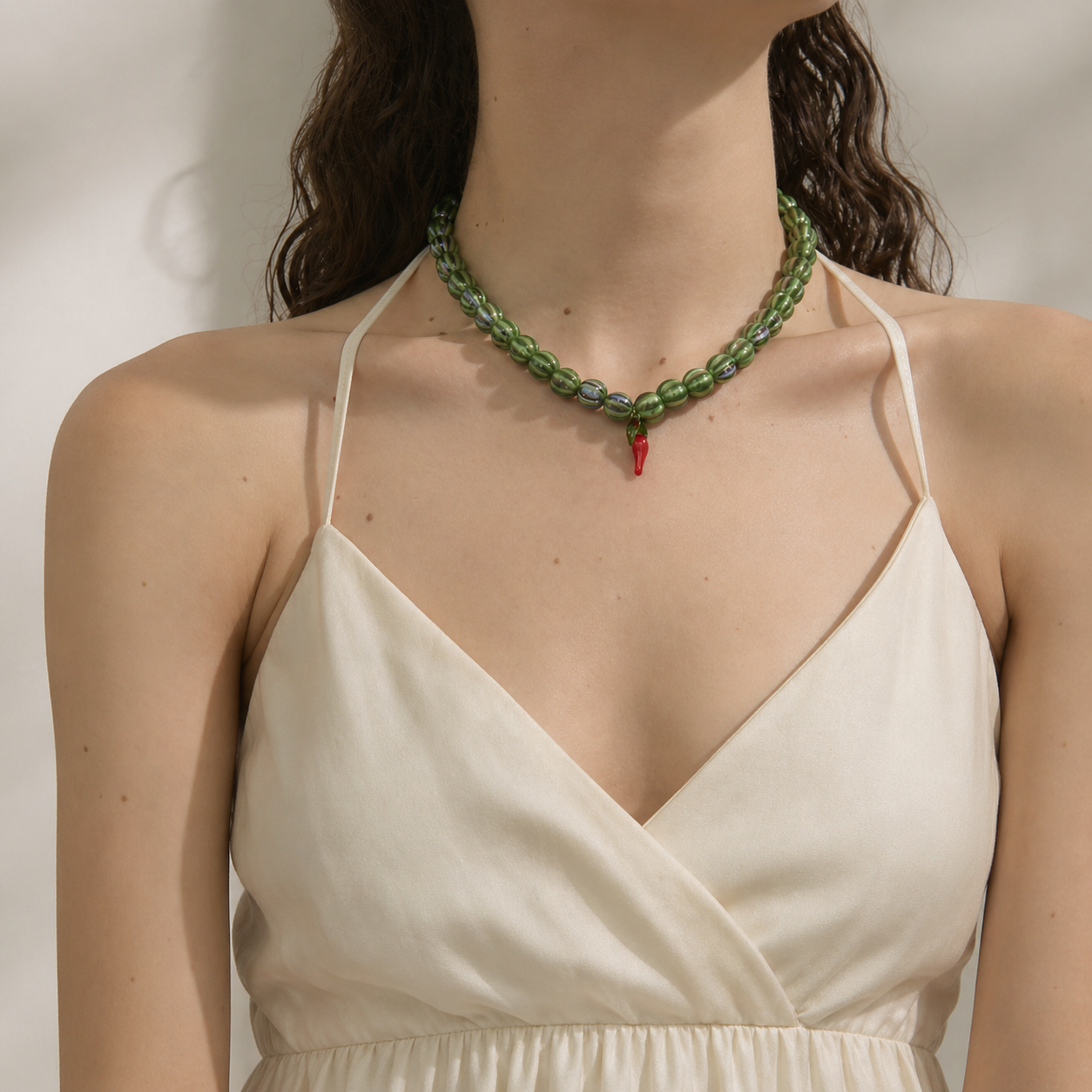 VERDELUME NECKLACE - Acciaio inossidabile