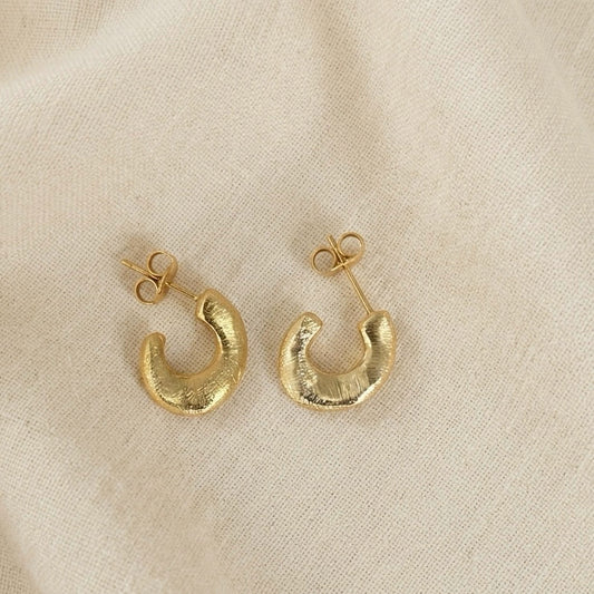 SATIN EARRINGS - Acciaio inossidabile