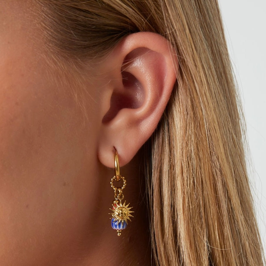 SUN CHARM HOOP - Acciaio inossidabile